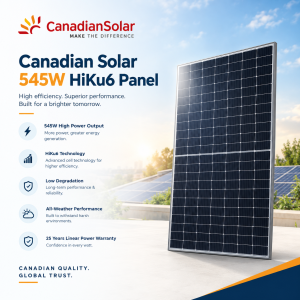 Canadian Solar 545W HiKu6 Panel