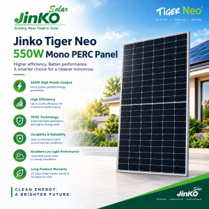 Jinko Tiger Neo 550W Mono PERC Panel
