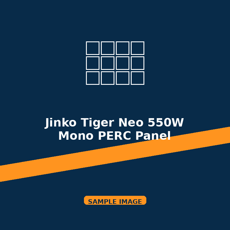 Jinko Tiger Neo 550W Mono PERC Panel - Image 2