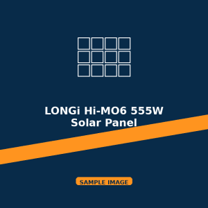 LONGi Hi-MO6 555W Solar Panel